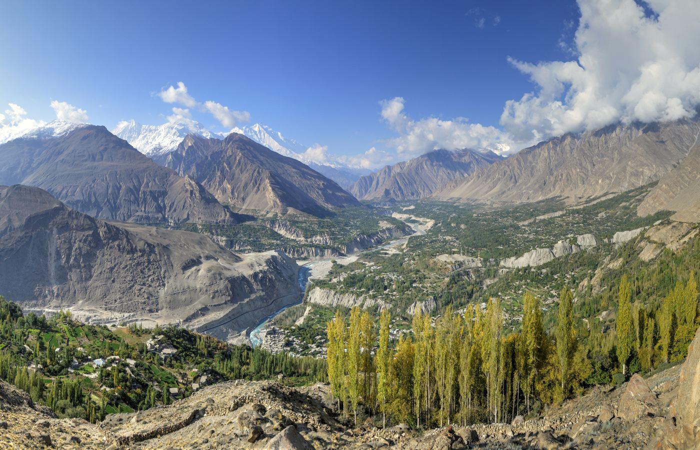 Hunza Valley from Eagle's Nest